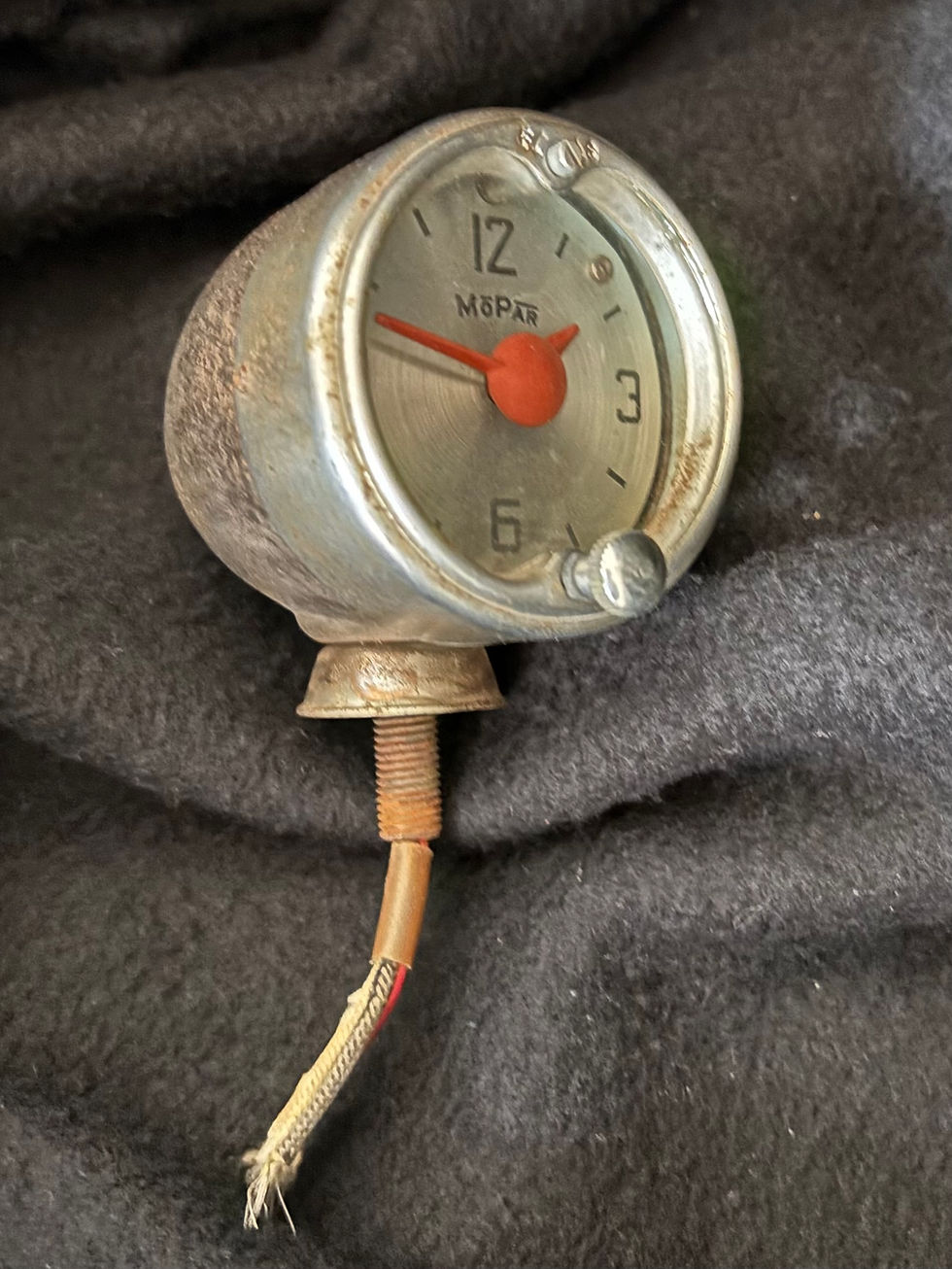 Thumbnail: 1950S CHRYSLER DODGE DESOTO PLYMOUTH MOPAR JAEGER CLOCK
