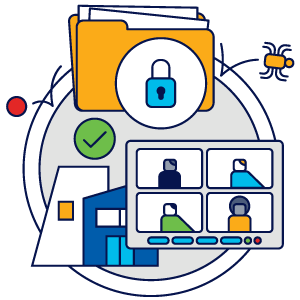 secure solution icon