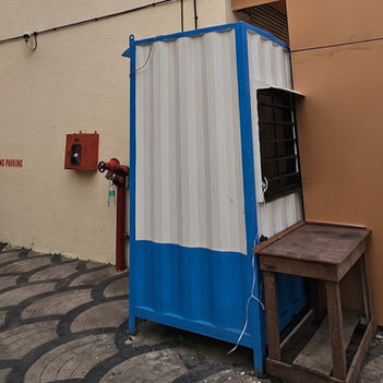 Porta Security Cabin for Huda Park CHS