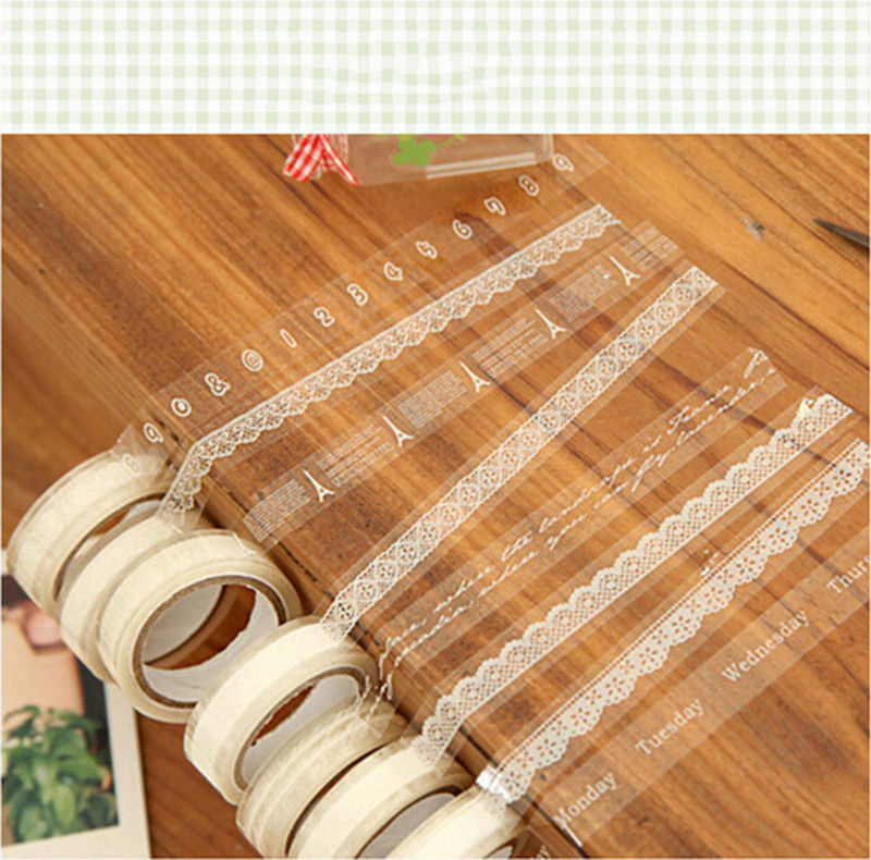Thumbnail: 1pc Kawaii White Lace Tape