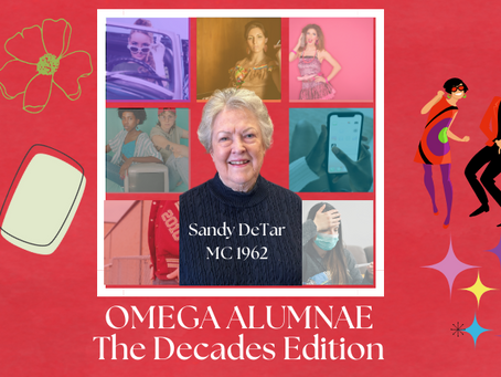 The Decades Edition: Sandy DeTar MC1962 - 7 things about our '60s Sister of Omega