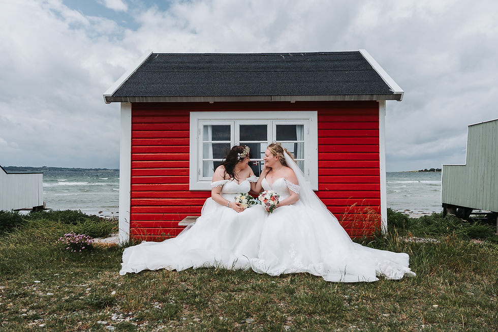 Kleine Hochzeit auf Ærø in Dänemark | Lovestory zweier Frauen