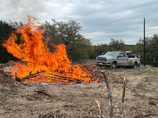 Burn pit