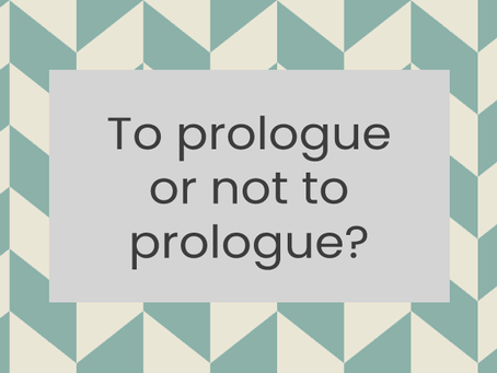 To prologue or not to prologue?