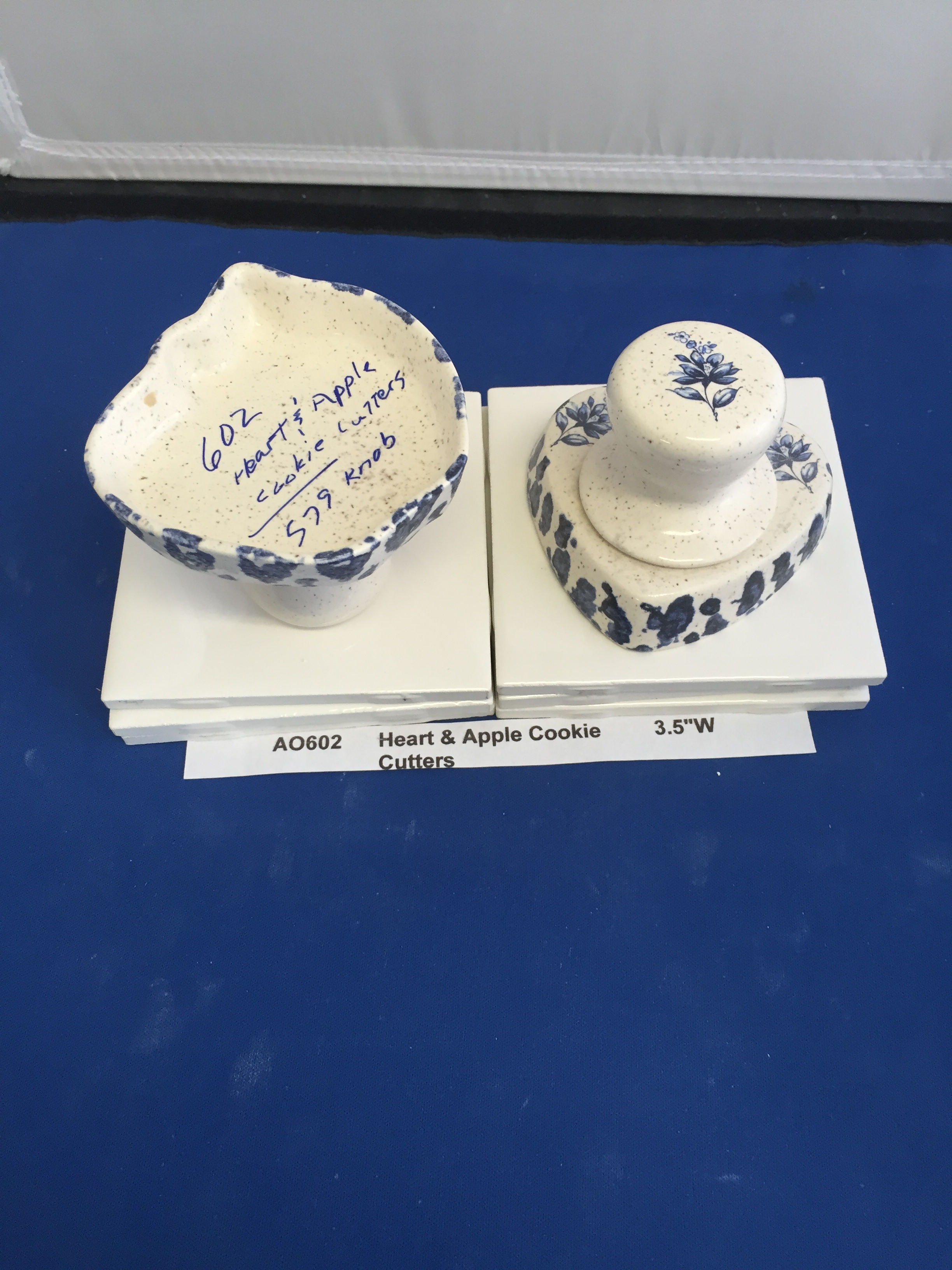 Heart and Apple Cookie Cutter Set