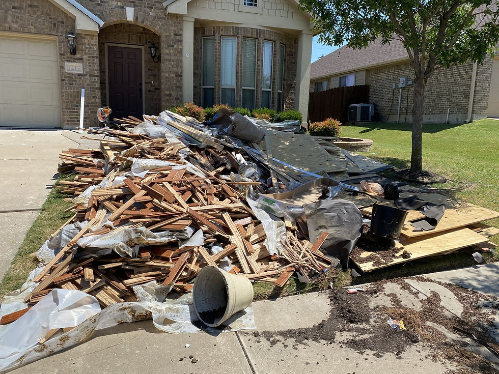 construction junk