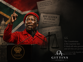 JULIUS MALEMA: LEGAL ENTITLEMENT IS NOT THE SAME AS ETHICAL FITNESS FOR OFFICE