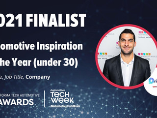 SafeMode CEO nominated as Automotive Inspiration of the Year (under 30)