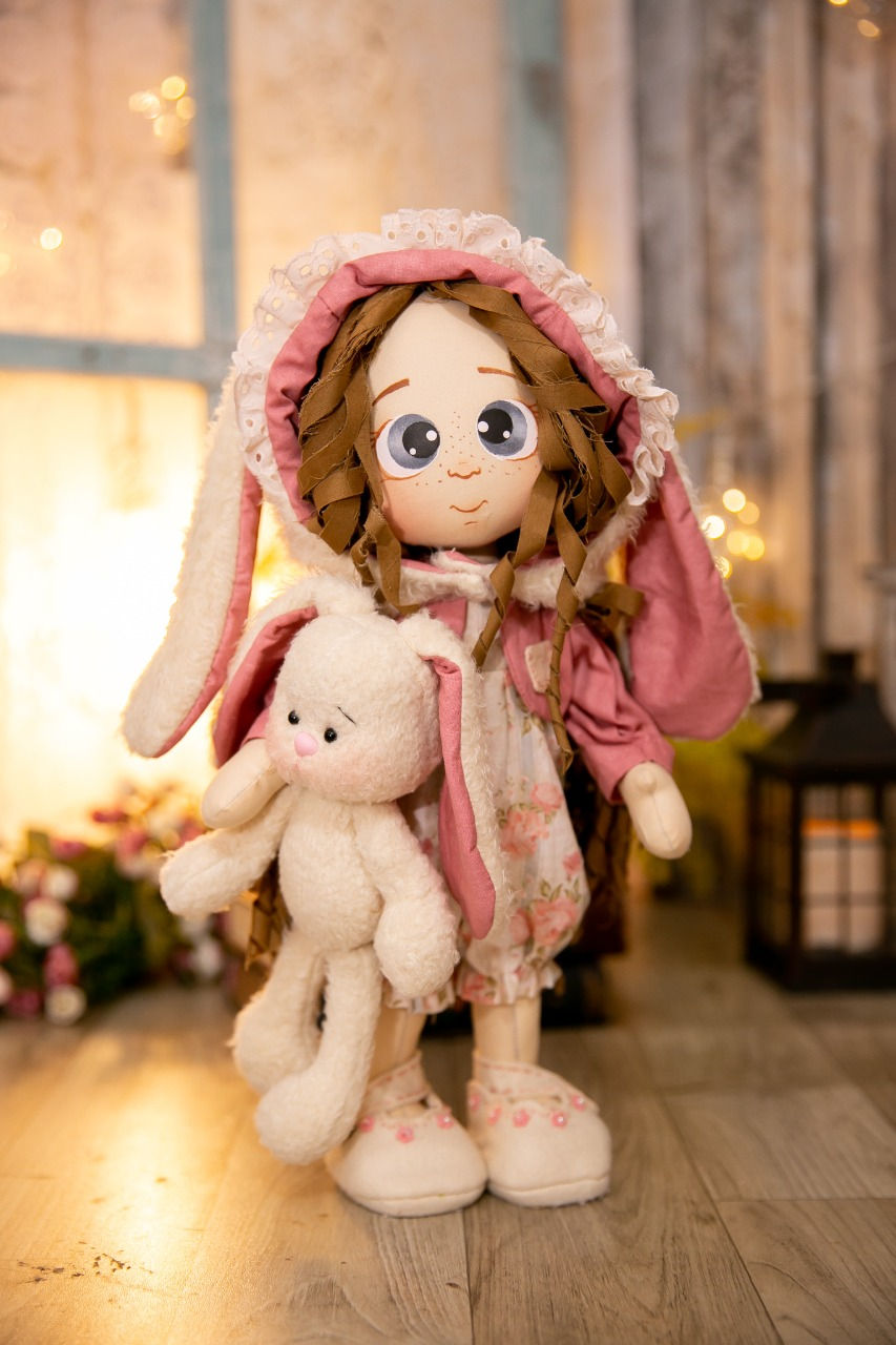 kit costurado Carolinas - Bege com a Coelhinha