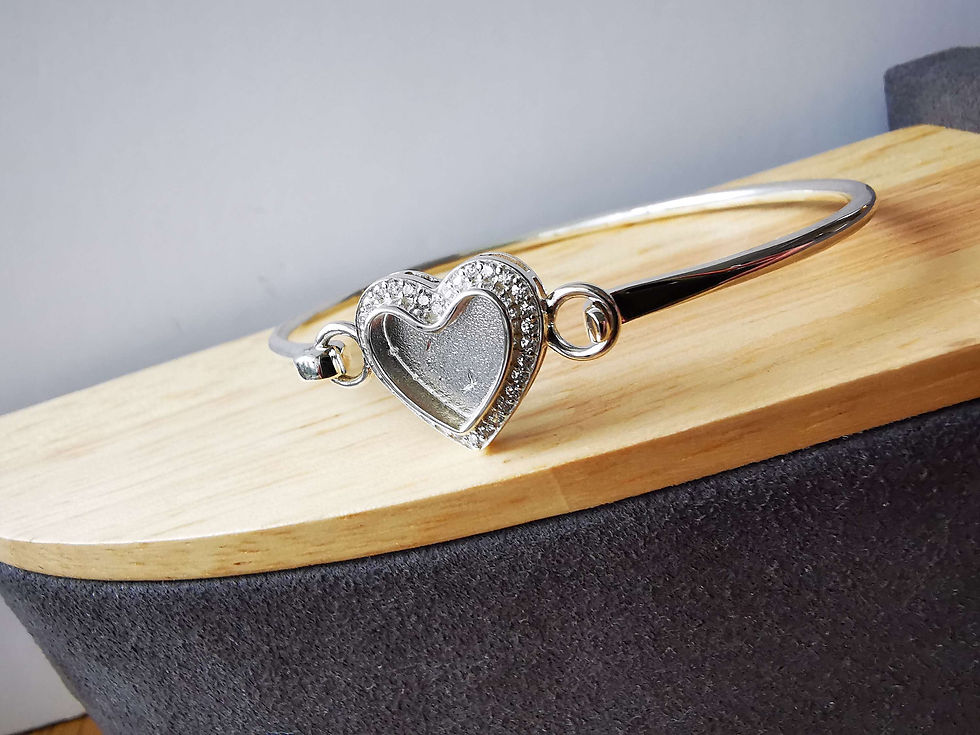 BANGLE BLANKS CASTING COMPANY UK SILVER JEWELLERY BLANKS FOR RESIN