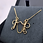 Thumbnail: * MADE TO ORDER *  'Port Mouth Pelham' Horse Bit 9ct Yellow Gold Pendant