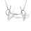 Thumbnail: Silver realistic horse bit necklace. Equestrian jewellery and keepsakes designed and made in the UK by Heart Horse.