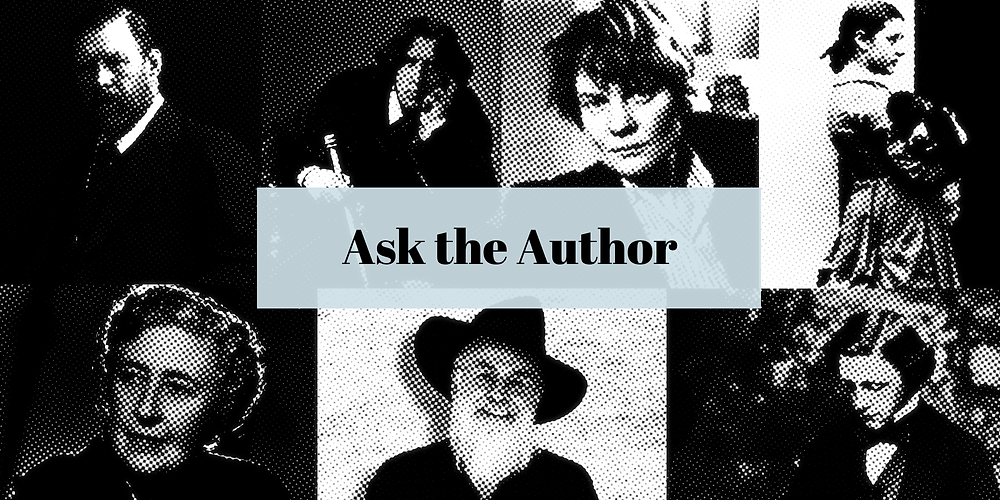 Ask the Author banner