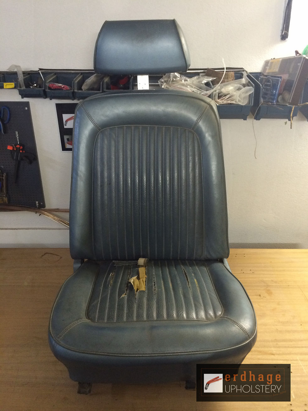 Ford Mustang framsäte före