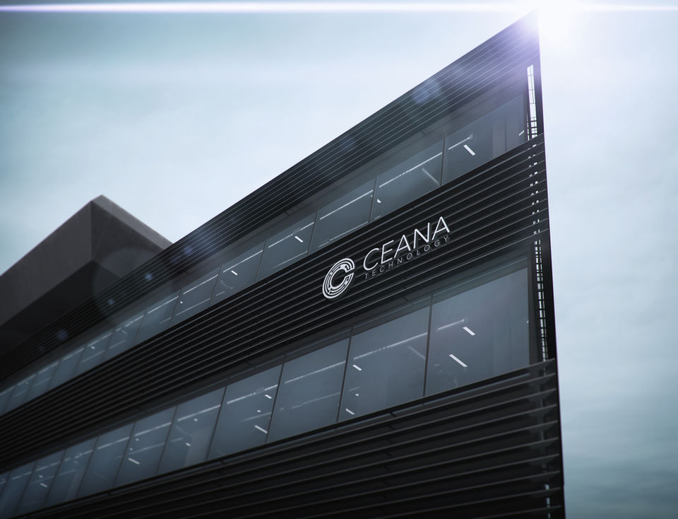 ceana logo on building frontage
