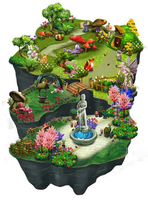 Bunny Hop Forest is where you can play with bunnies and other animals in a beautiful forest setting. 
