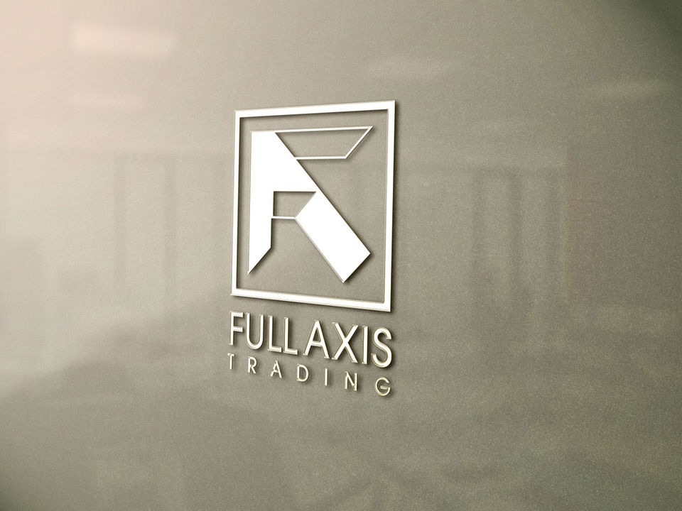 Logo mockup on wall