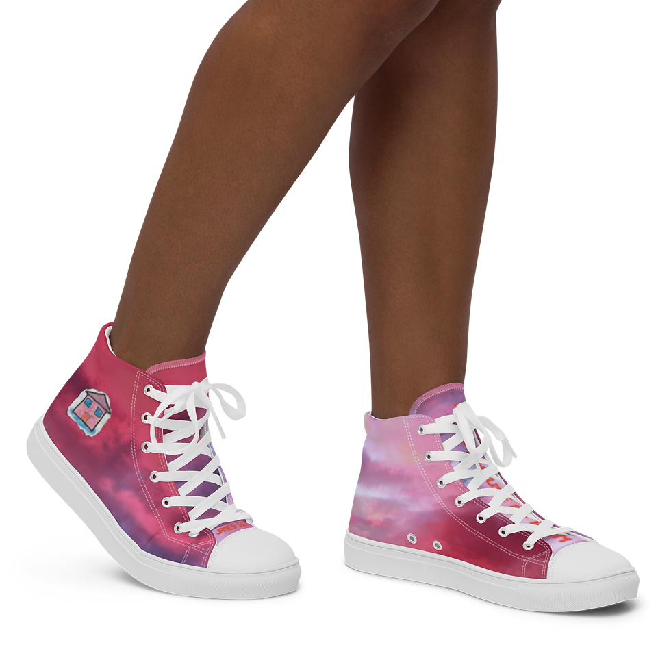 Thumbnail: PHOP Sky High Top Canvas Shoes (W's)
