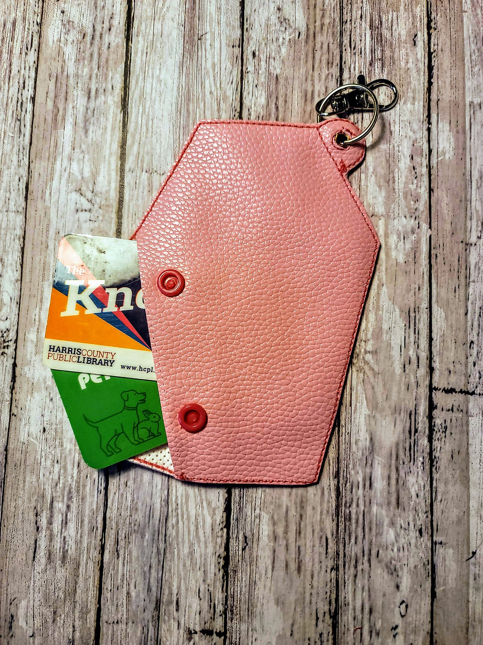 Miniatura: Coffin Crystal Lake keychain wallet
