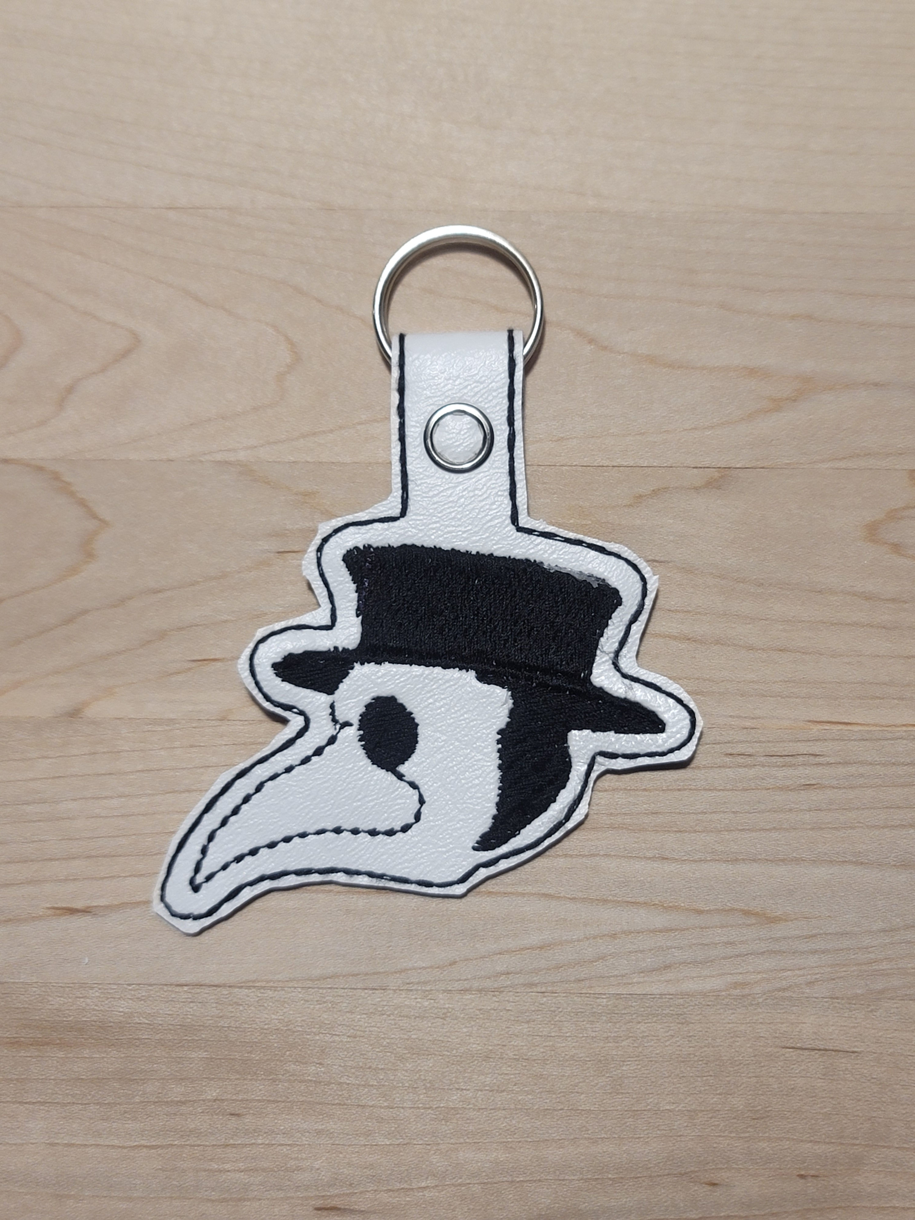 Plague Doctor Keychain