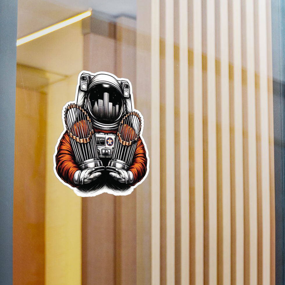 Thumbnail: Houston Astros Astronaut Trophy Sticker