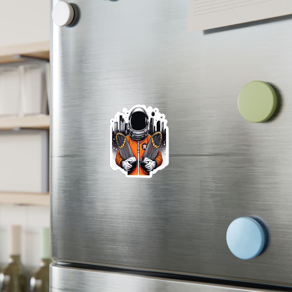 Miniatura: Houston Astronaut Astros Trophy Sticker, Twoston Sticker