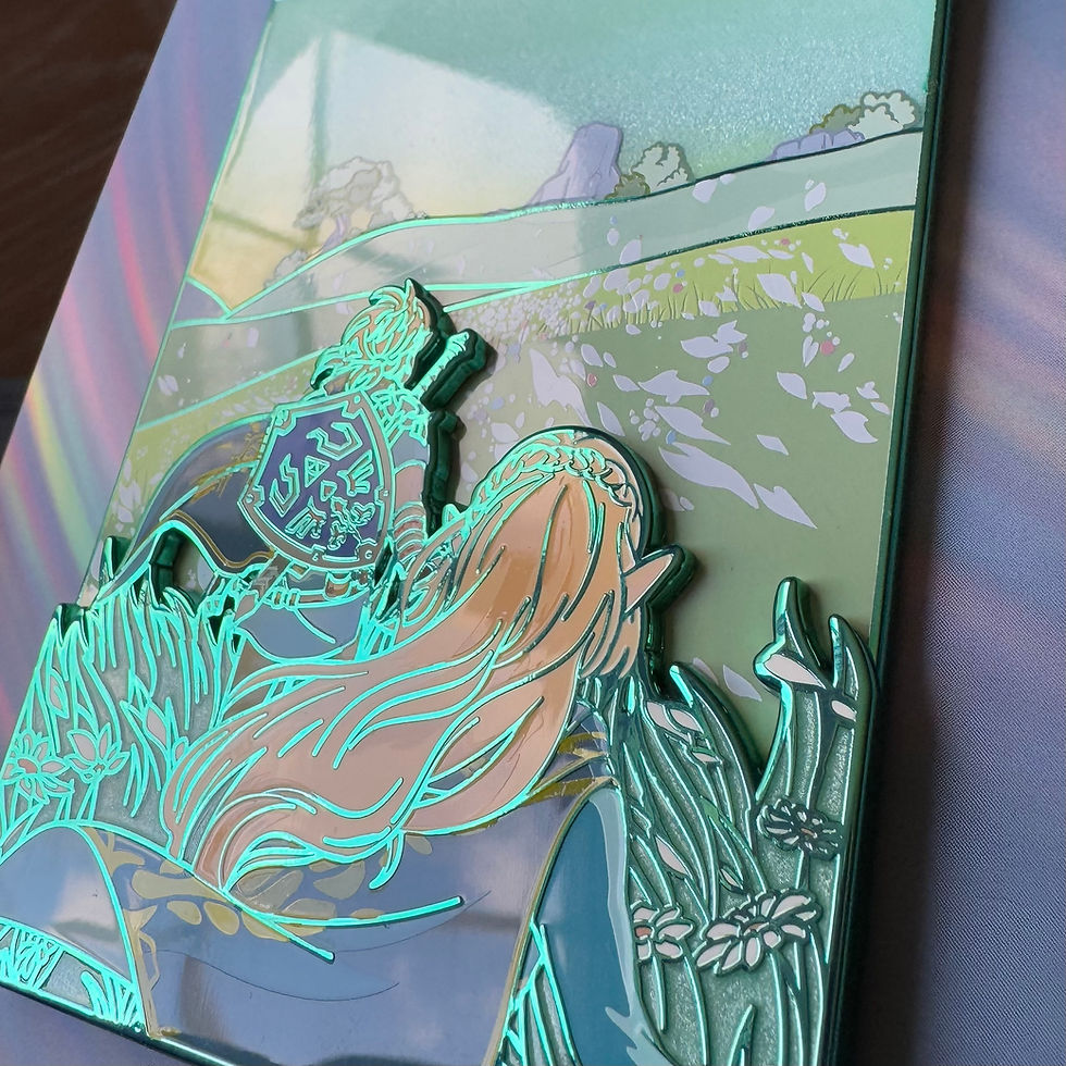 Thumbnail: Up The Hill - Green Chrome Variant