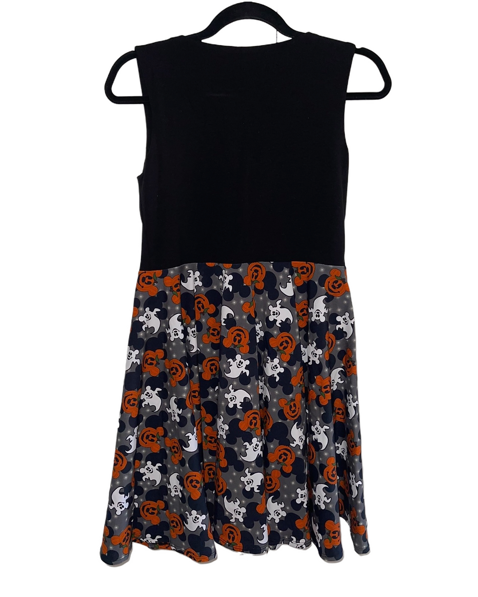 Thumbnail: Sleeveless Dress - Plain Bodice