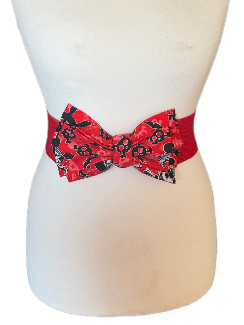 Thumbnail: Elasticated Waist Bow Belt