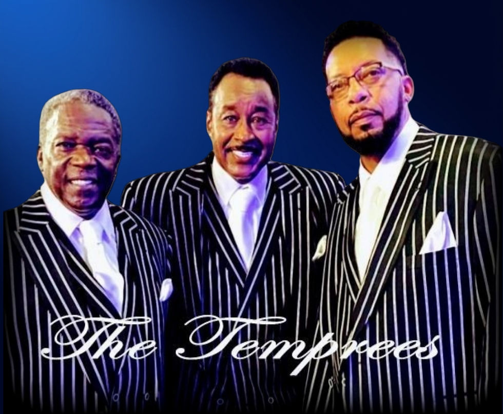 "THE TEMPREES"  Live on Stage