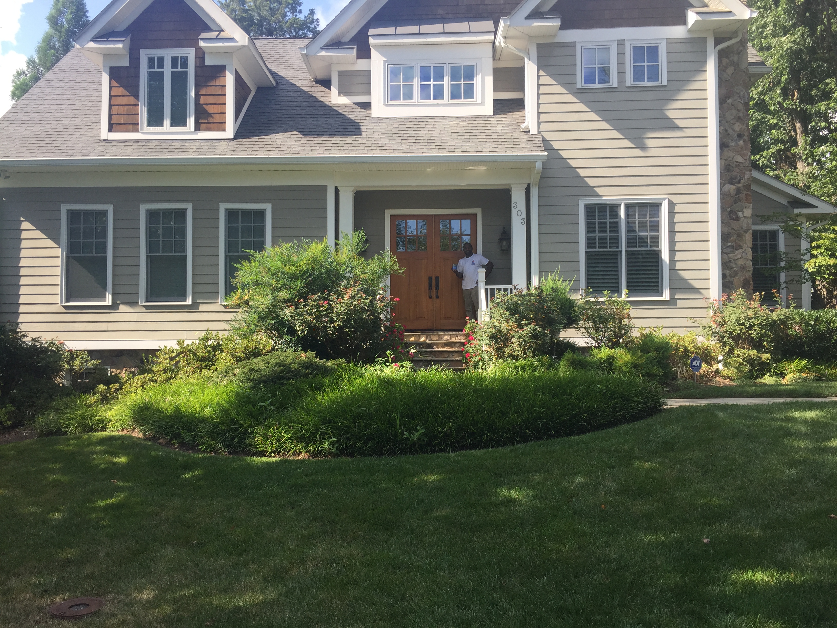 Final Door Stain in Vienna, Va