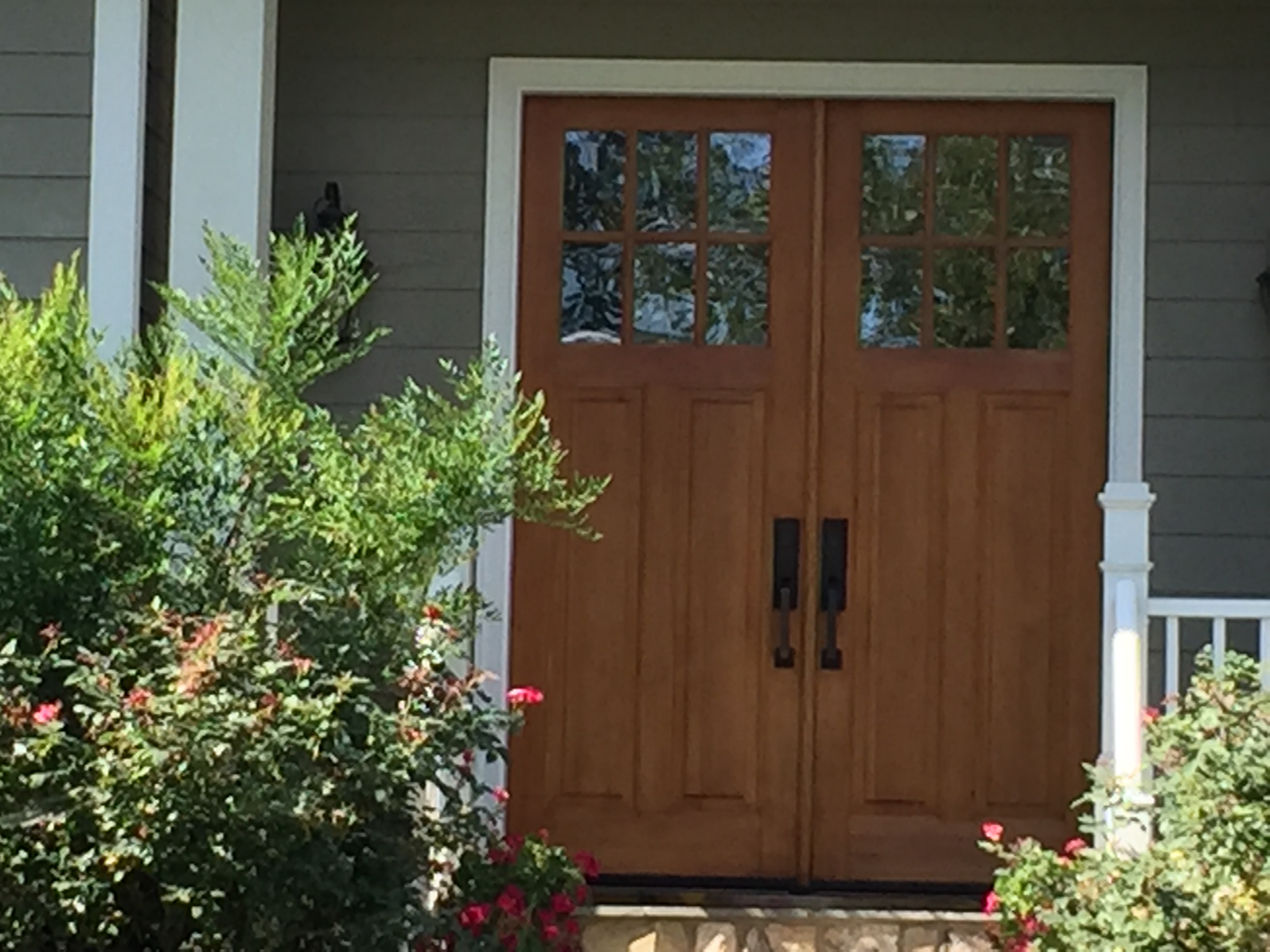 Final Door Stain in Vienna, Va