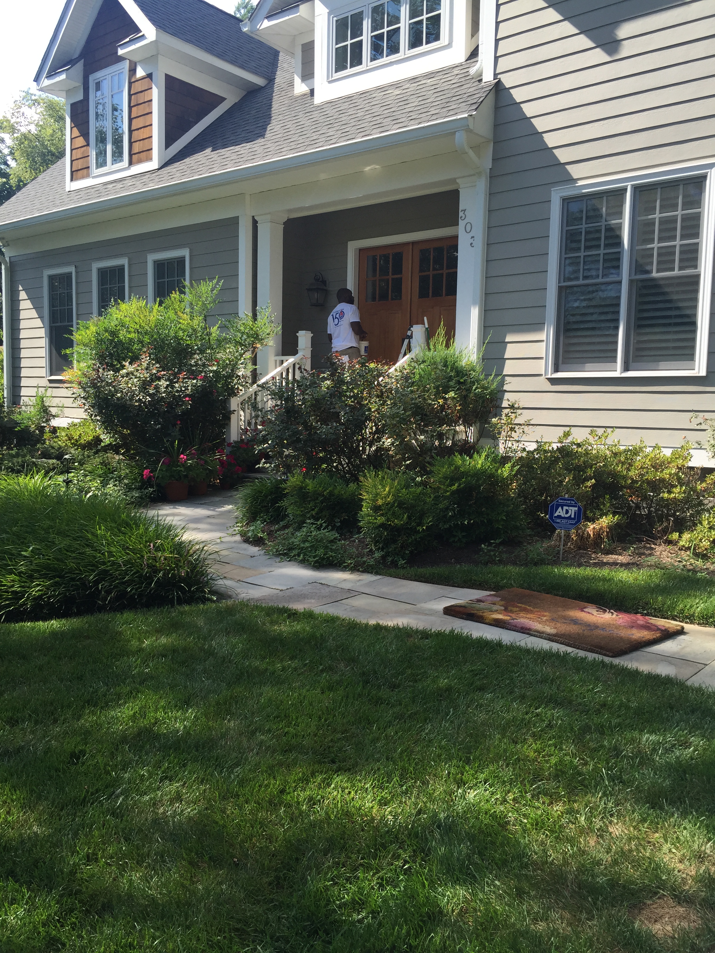 Final Door Stain in Vienna, Va