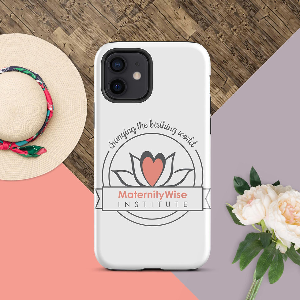 Thumbnail: MWI Doula - Tough Case for iPhone®