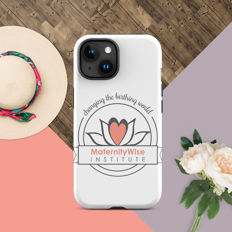Thumbnail: MWI Doula - Tough Case for iPhone®
