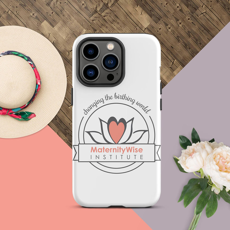 Thumbnail: MWI Doula - Tough Case for iPhone®
