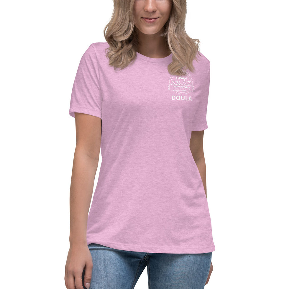 Thumbnail: MWI Women's Relaxed T-Shirt Doula 