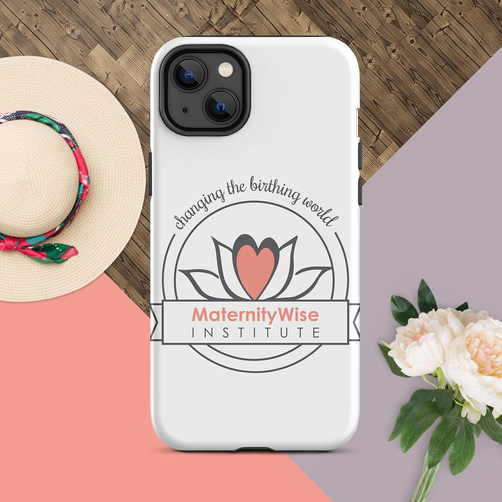 Thumbnail: MWI Doula - Tough Case for iPhone®