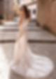 Pronovias is one of the top wedding designer crafts gorgeous sheer wedding dresses