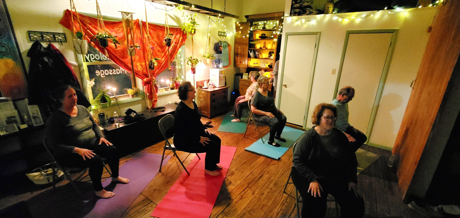 Chair Yoga for All Bodies at Kula Heart in Bath PA