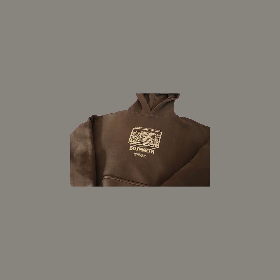 Miniature : Boyaketa Collection Hoodie Brown Mocha