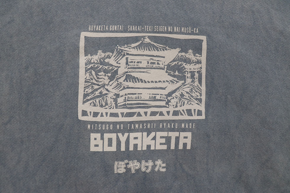 Miniature : Boyaketa Collection Hoodie Blue Vintage