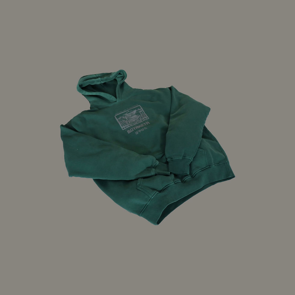 Miniature : Boyaketa Collection Hoodie Green Racing
