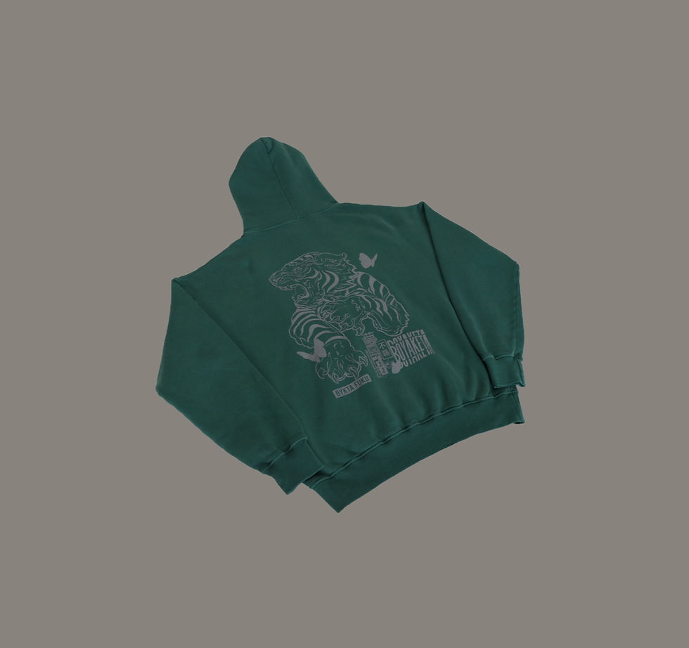 Miniature : Boyaketa Collection Hoodie Green Racing