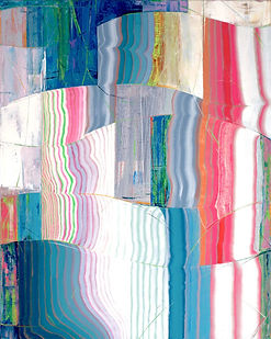 Kim Young-Hun, p22007-Electronic Nostalgia, 2022, Oil on linen, 100 x 80 cm