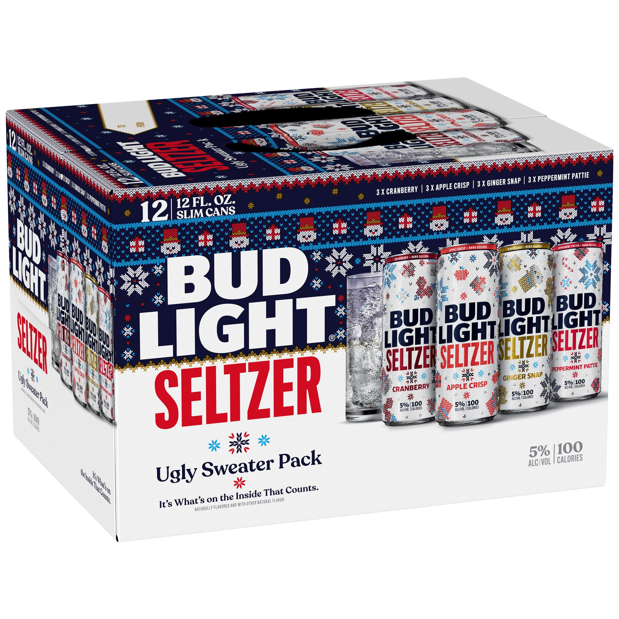 BUD LIGHT SELTZER HOLIDAY VARIETY PACK