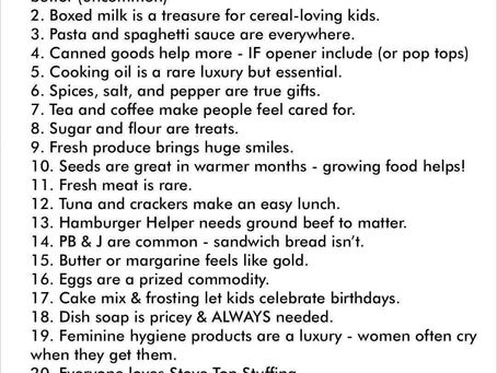 Make a difference for your community….donate today!