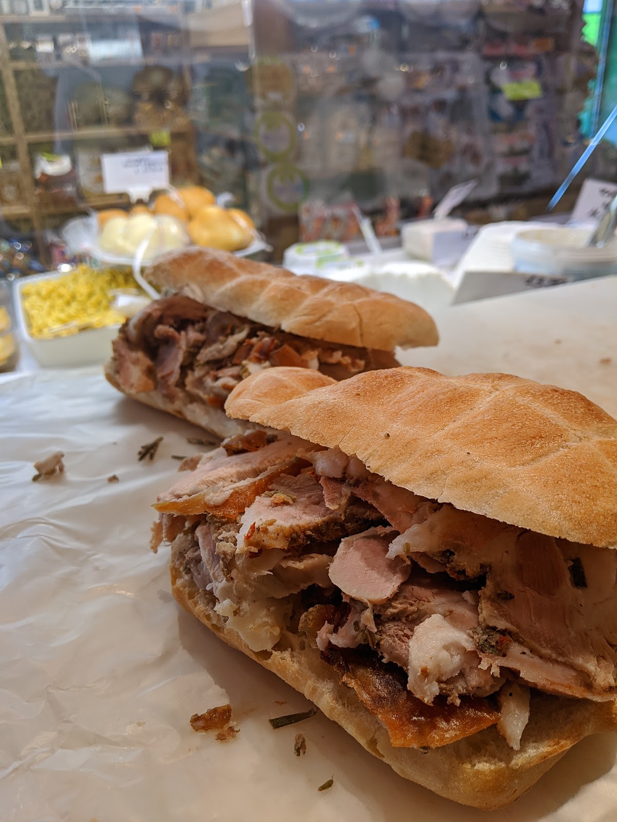 Arranged Food and Objects