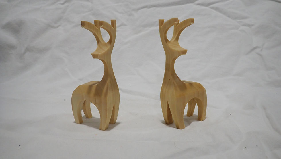 Thumbnail: Wooden Deer