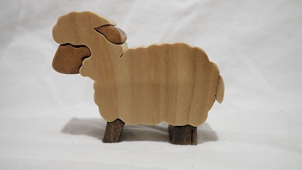 Thumbnail: Premium Hand made 10 piece wooden Nativity